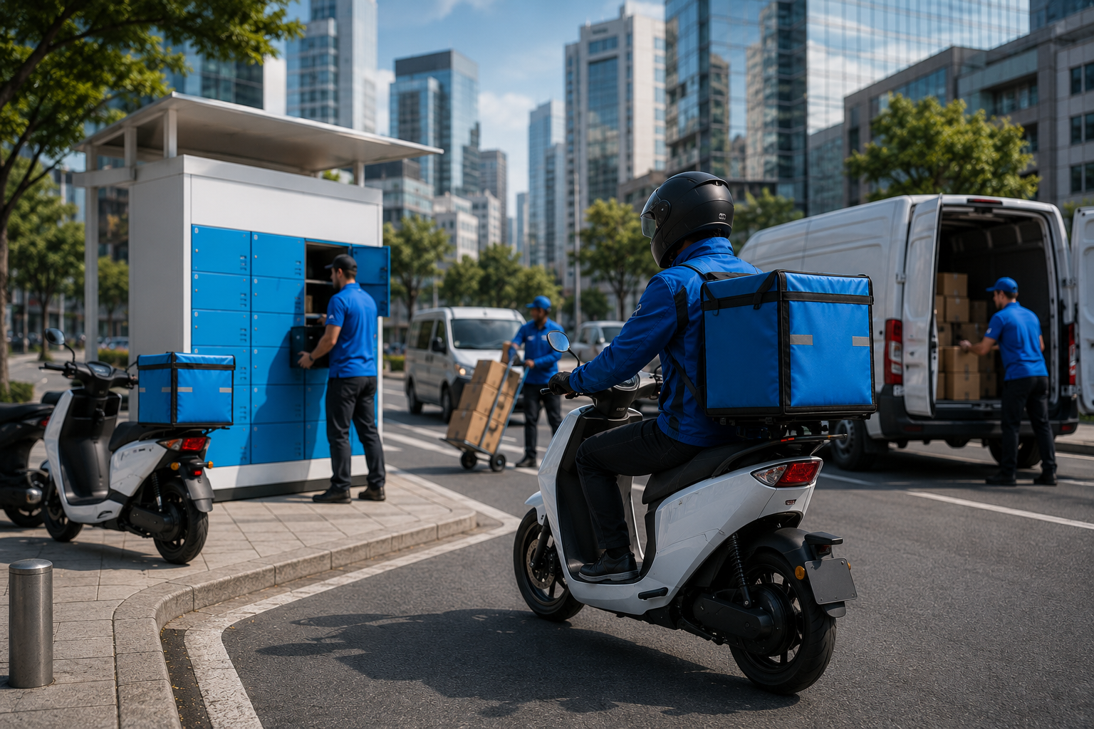 Delivery, logística y transporte urbano con ZUAP